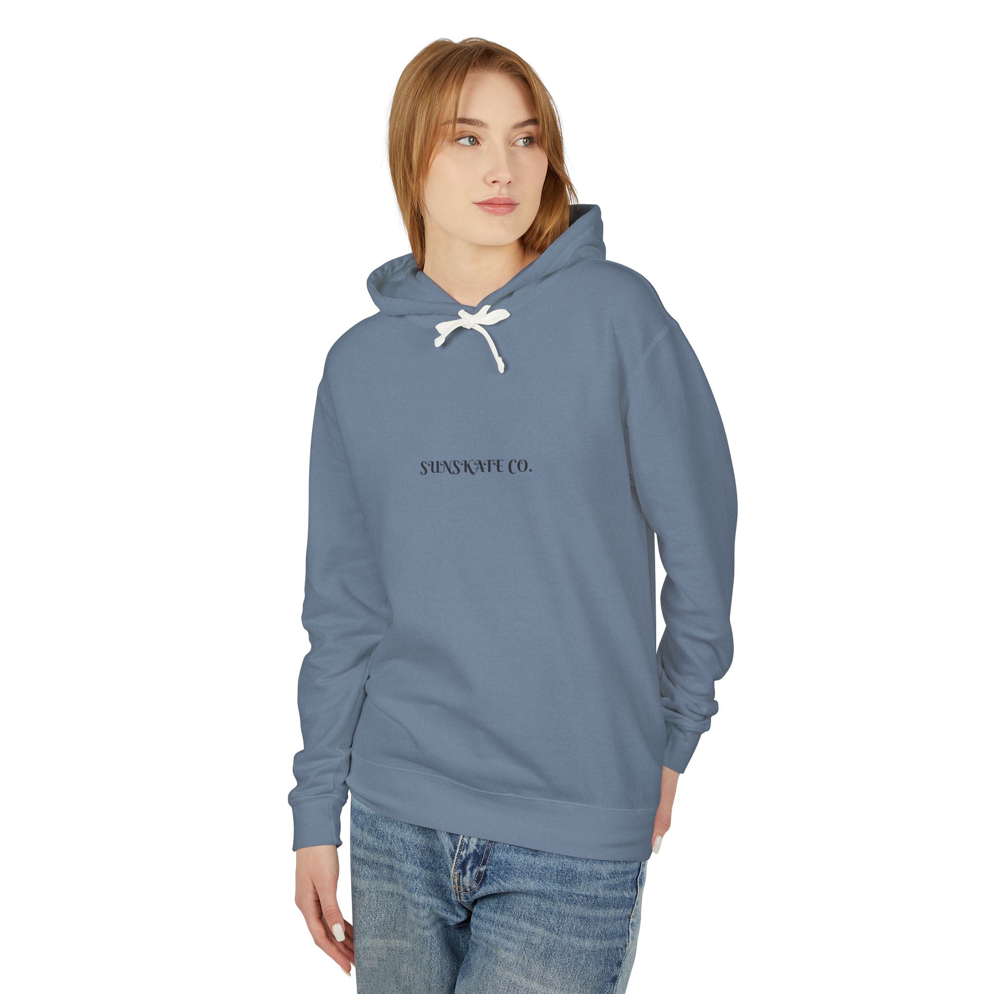 Sunset Beach Hoodie, Unisex Lightweight Sweatshirt for Summer Vibes, Perfect for Beach Days, Nature Lovers, Gift for Her/Him