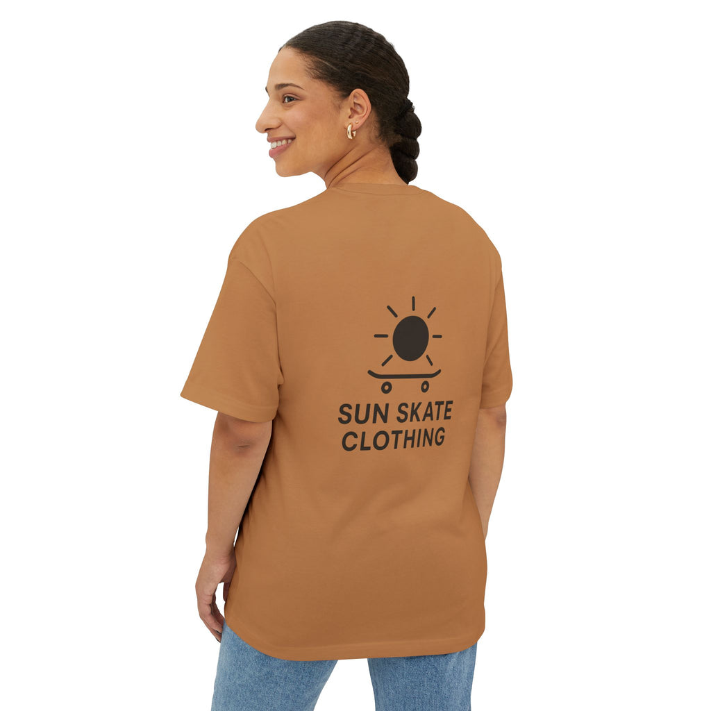 Unisex Oversized Boxy Tee - Casual Summer Skate Style, Streetwear, Comfortable Everyday Wear, Graphic Tee