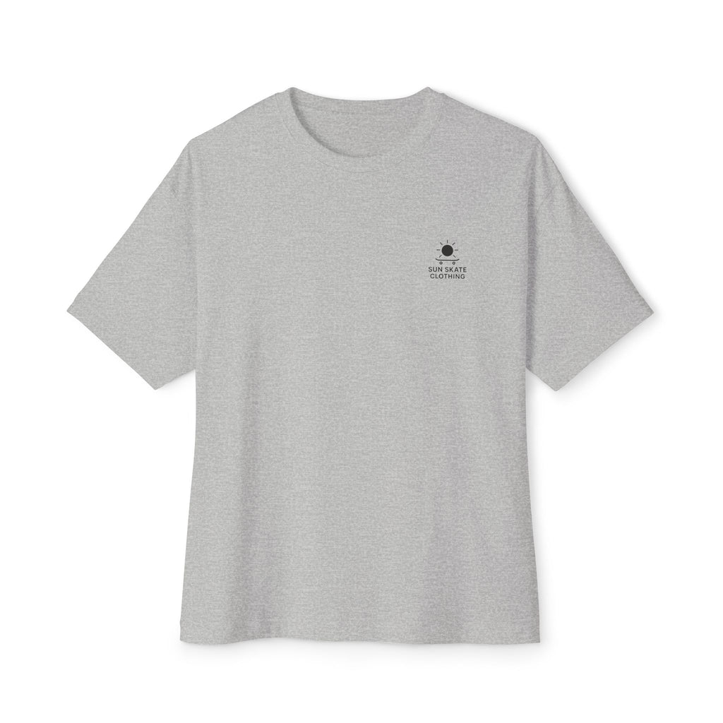 Unisex Oversized Boxy Tee - Casual Summer Skate Style, Streetwear, Comfortable Everyday Wear, Graphic Tee
