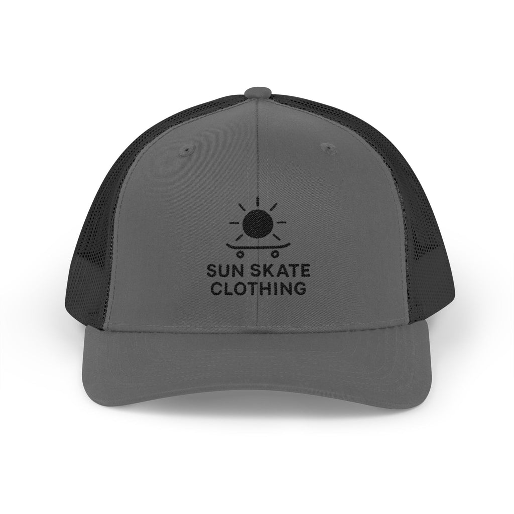 Sun Skate Snapback Trucker Cap, Casual Outdoor Gear, Trendy Summer Hat, Perfect Gift for Skaters, Beach Days, and Festivals