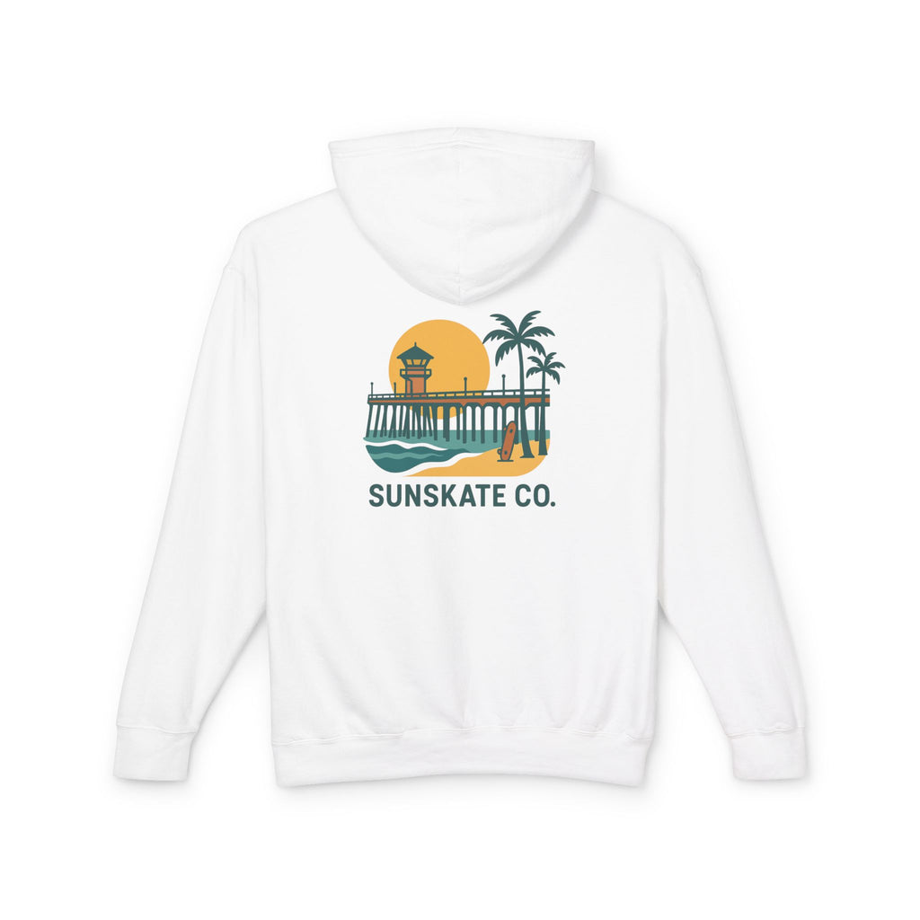 Unisex Lightweight Beach Vibes Hoodie, Perfect for Summer Days, Casual Wear, Beach Lovers Apparel, Vacation Tops, Gift for Him/Her
