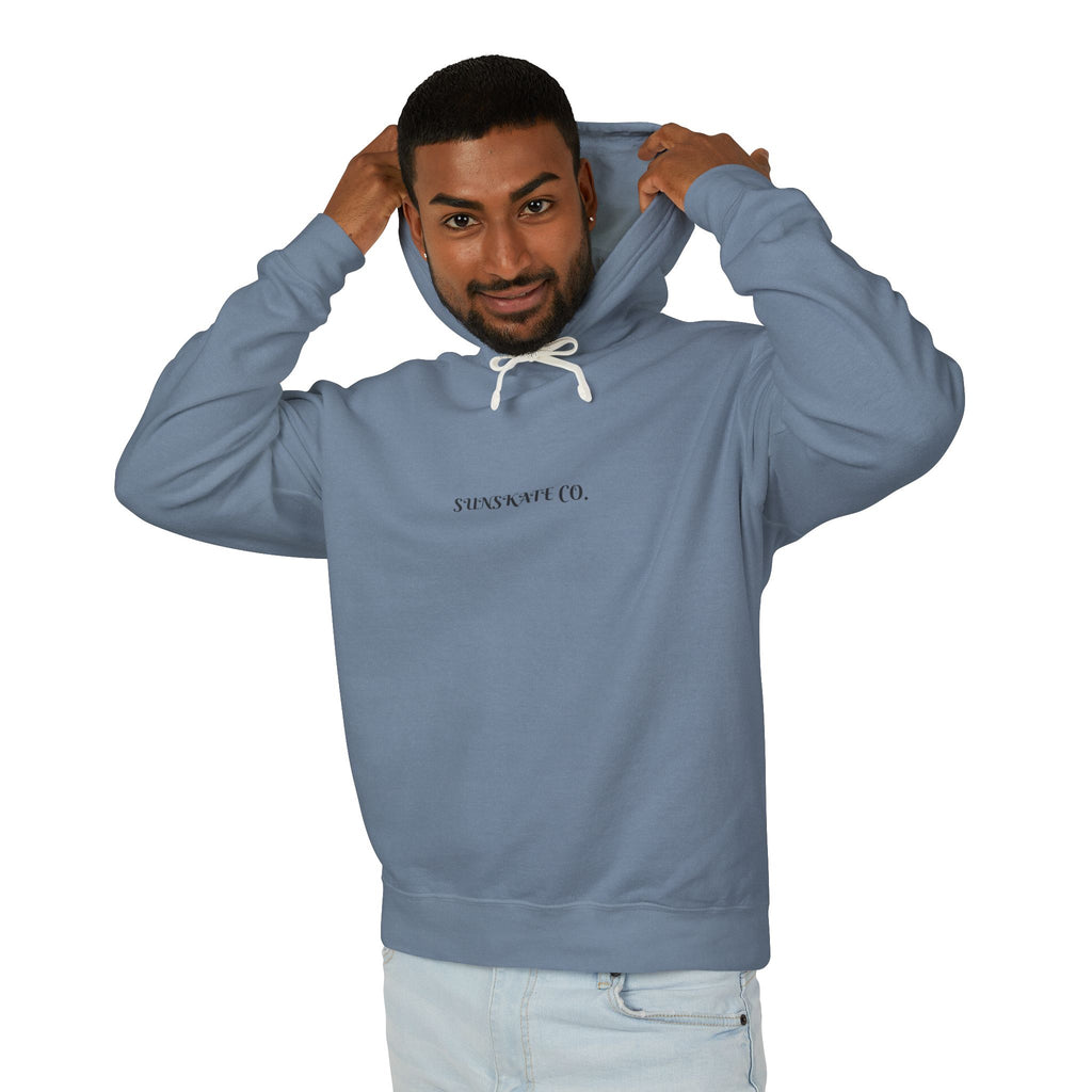Sunset Beach Hoodie, Unisex Lightweight Sweatshirt for Summer Vibes, Perfect for Beach Days, Nature Lovers, Gift for Her/Him