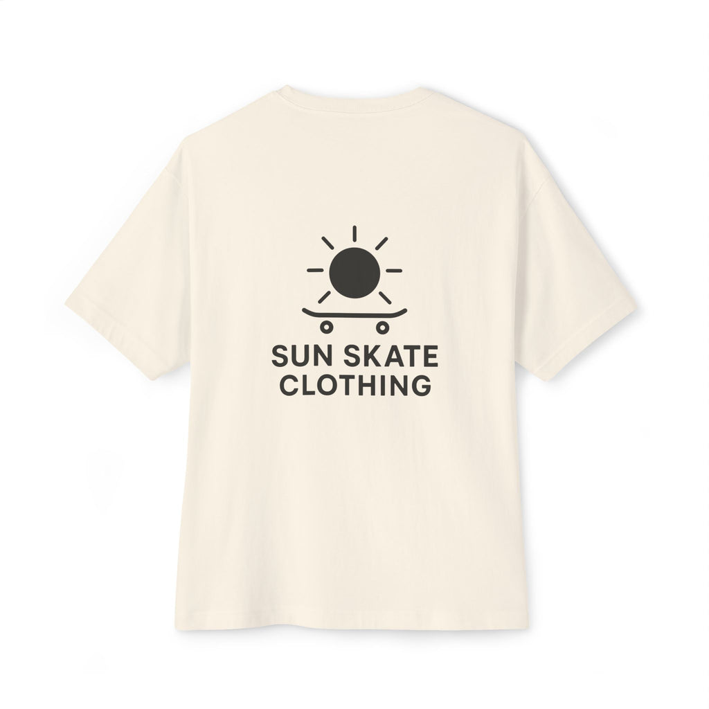Unisex Oversized Boxy Tee - Casual Summer Skate Style, Streetwear, Comfortable Everyday Wear, Graphic Tee