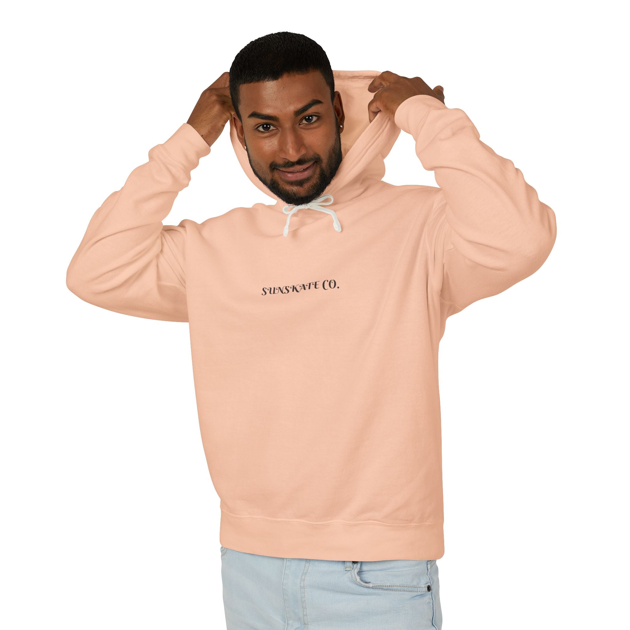 Sunset Beach Hoodie, Unisex Lightweight Sweatshirt for Summer Vibes, Perfect for Beach Days, Nature Lovers, Gift for Her/Him