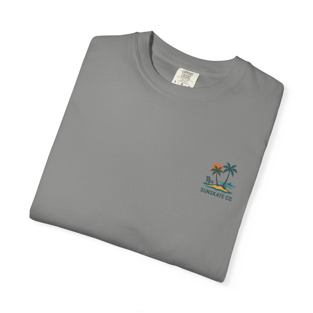 Tropical Graphic T-Shirt, Beach Vibes Tee, Unisex Summer Shirt, Casual Wear for Vacations, Gift for Beach Lovers