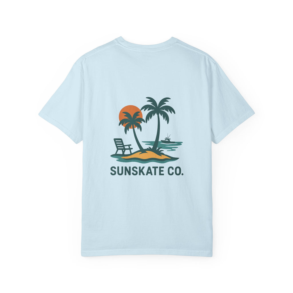 Tropical Graphic T-Shirt, Beach Vibes Tee, Unisex Summer Shirt, Casual Wear for Vacations, Gift for Beach Lovers