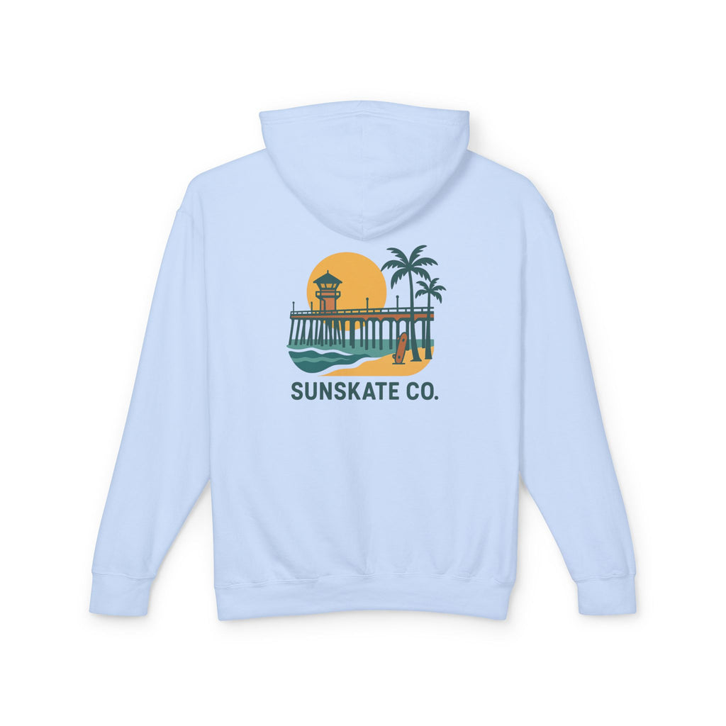 Unisex Lightweight Beach Vibes Hoodie, Perfect for Summer Days, Casual Wear, Beach Lovers Apparel, Vacation Tops, Gift for Him/Her
