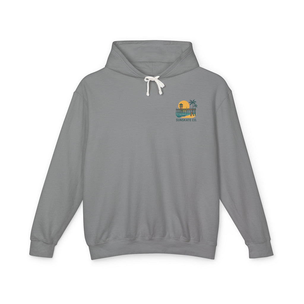 Unisex Lightweight Beach Vibes Hoodie, Perfect for Summer Days, Casual Wear, Beach Lovers Apparel, Vacation Tops, Gift for Him/Her