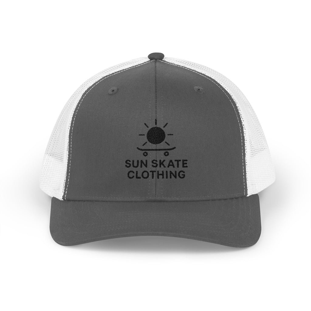 Sun Skate Snapback Trucker Cap, Casual Outdoor Gear, Trendy Summer Hat, Perfect Gift for Skaters, Beach Days, and Festivals