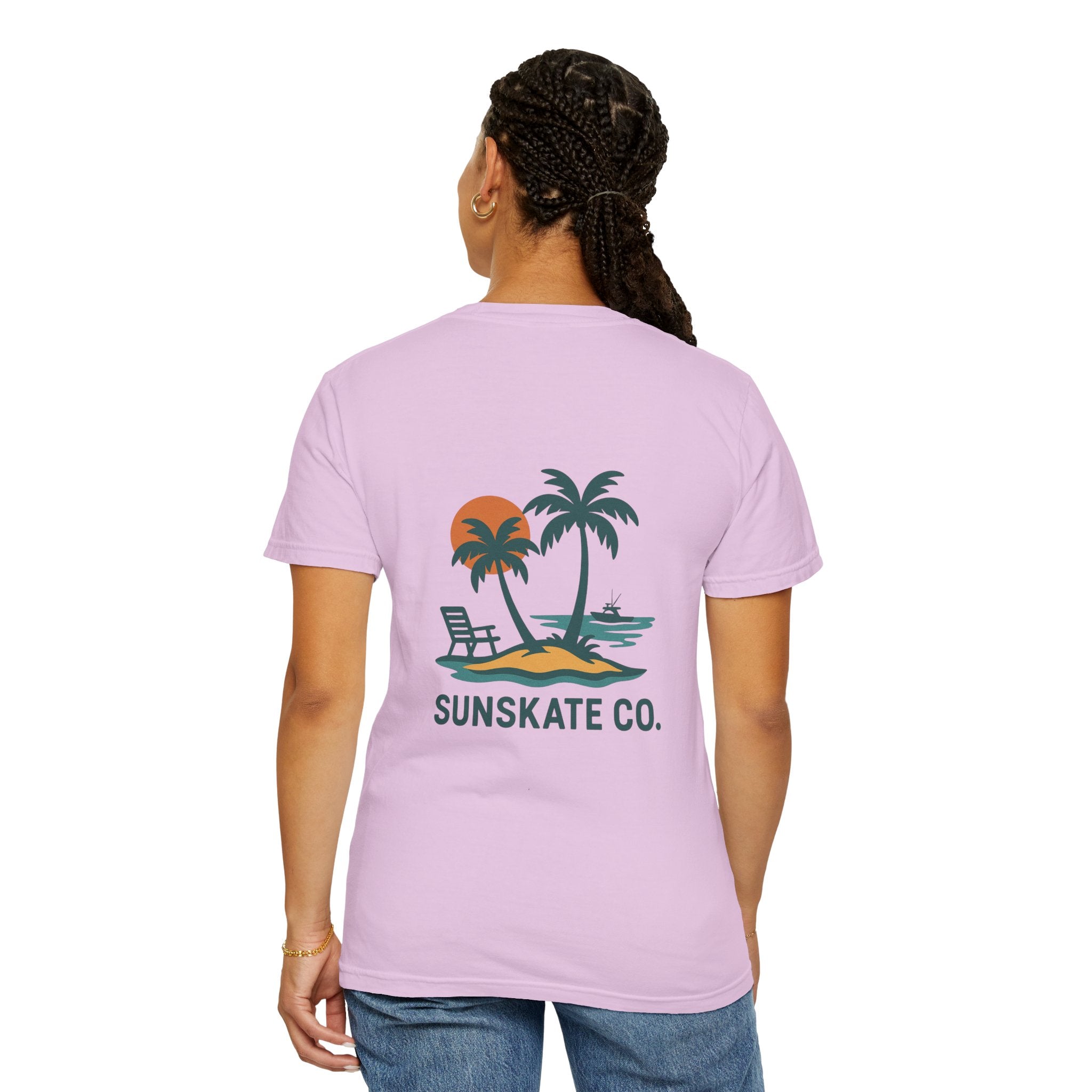 Tropical Graphic T-Shirt, Beach Vibes Tee, Unisex Summer Shirt, Casual Wear for Vacations, Gift for Beach Lovers