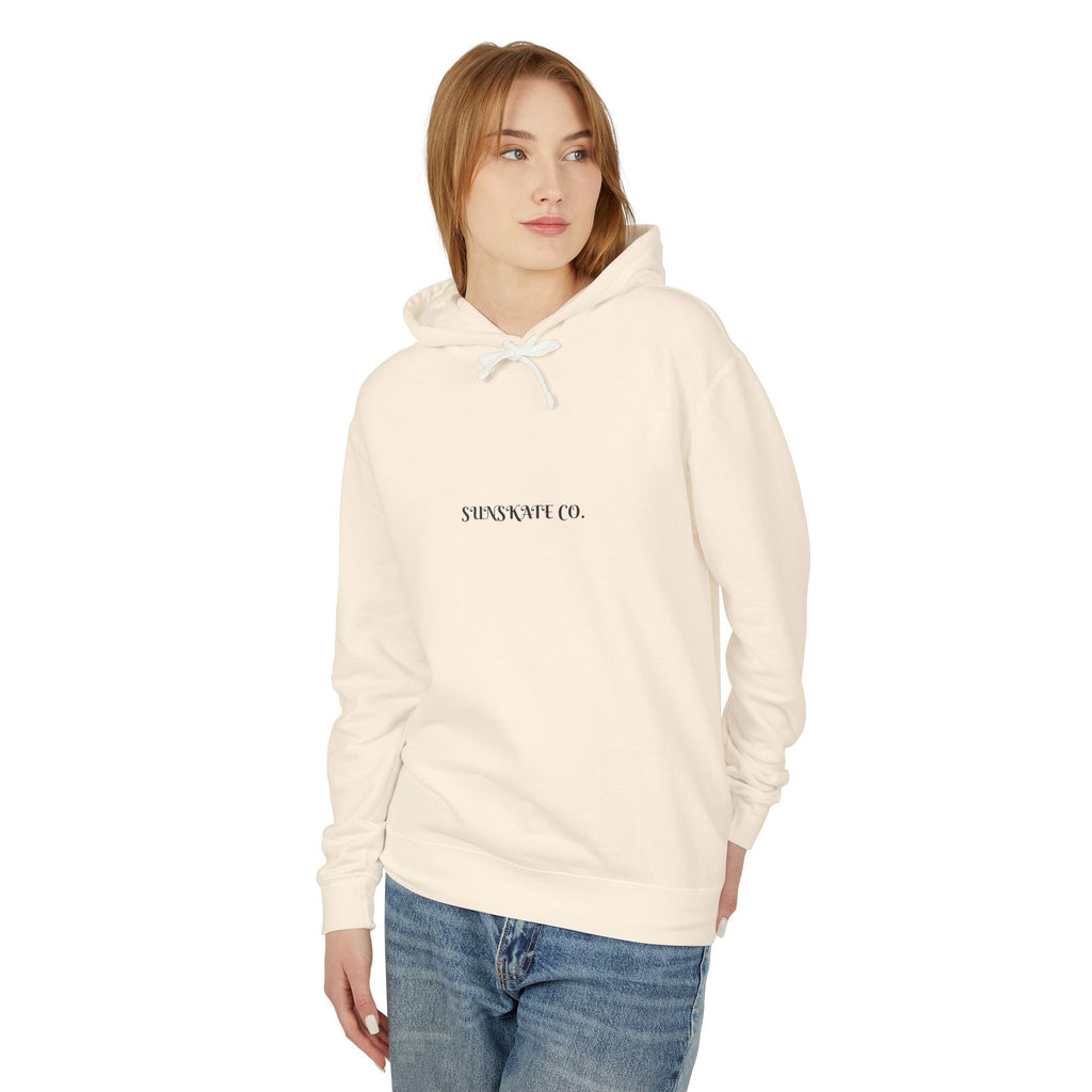 Sunset Beach Hoodie, Unisex Lightweight Sweatshirt for Summer Vibes, Perfect for Beach Days, Nature Lovers, Gift for Her/Him