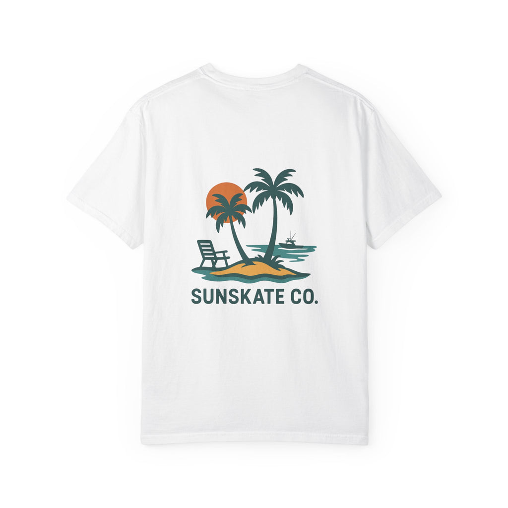 Tropical Graphic T-Shirt, Beach Vibes Tee, Unisex Summer Shirt, Casual Wear for Vacations, Gift for Beach Lovers