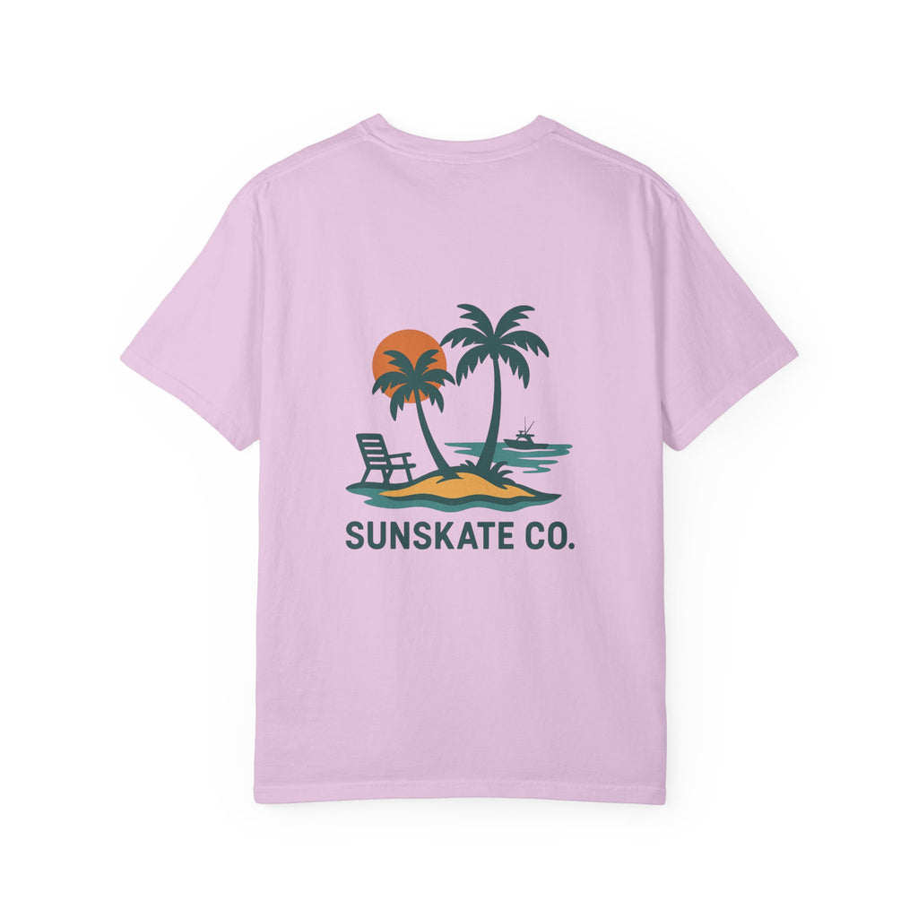 Tropical Graphic T-Shirt, Beach Vibes Tee, Unisex Summer Shirt, Casual Wear for Vacations, Gift for Beach Lovers