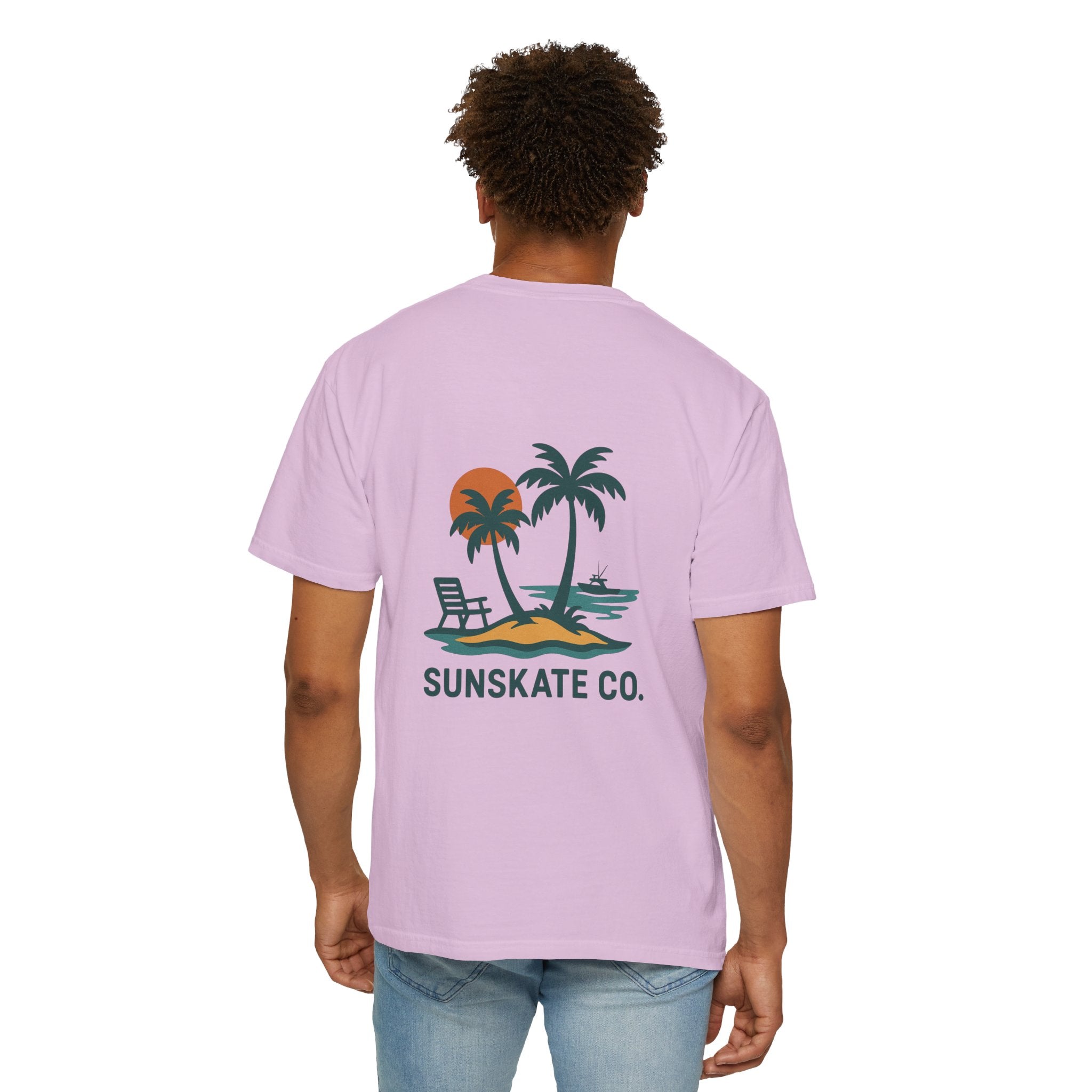 Tropical Graphic T-Shirt, Beach Vibes Tee, Unisex Summer Shirt, Casual Wear for Vacations, Gift for Beach Lovers