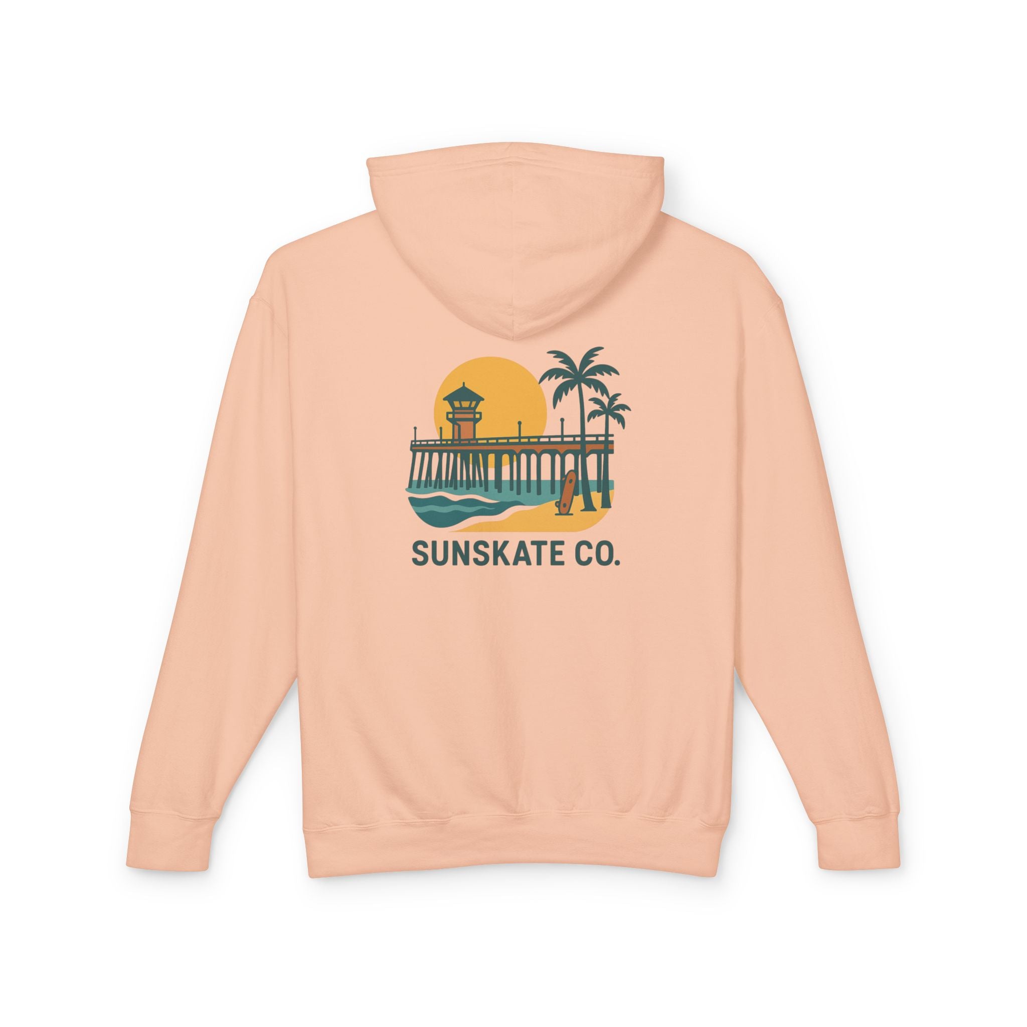 Unisex Lightweight Beach Vibes Hoodie, Perfect for Summer Days, Casual Wear, Beach Lovers Apparel, Vacation Tops, Gift for Him/Her