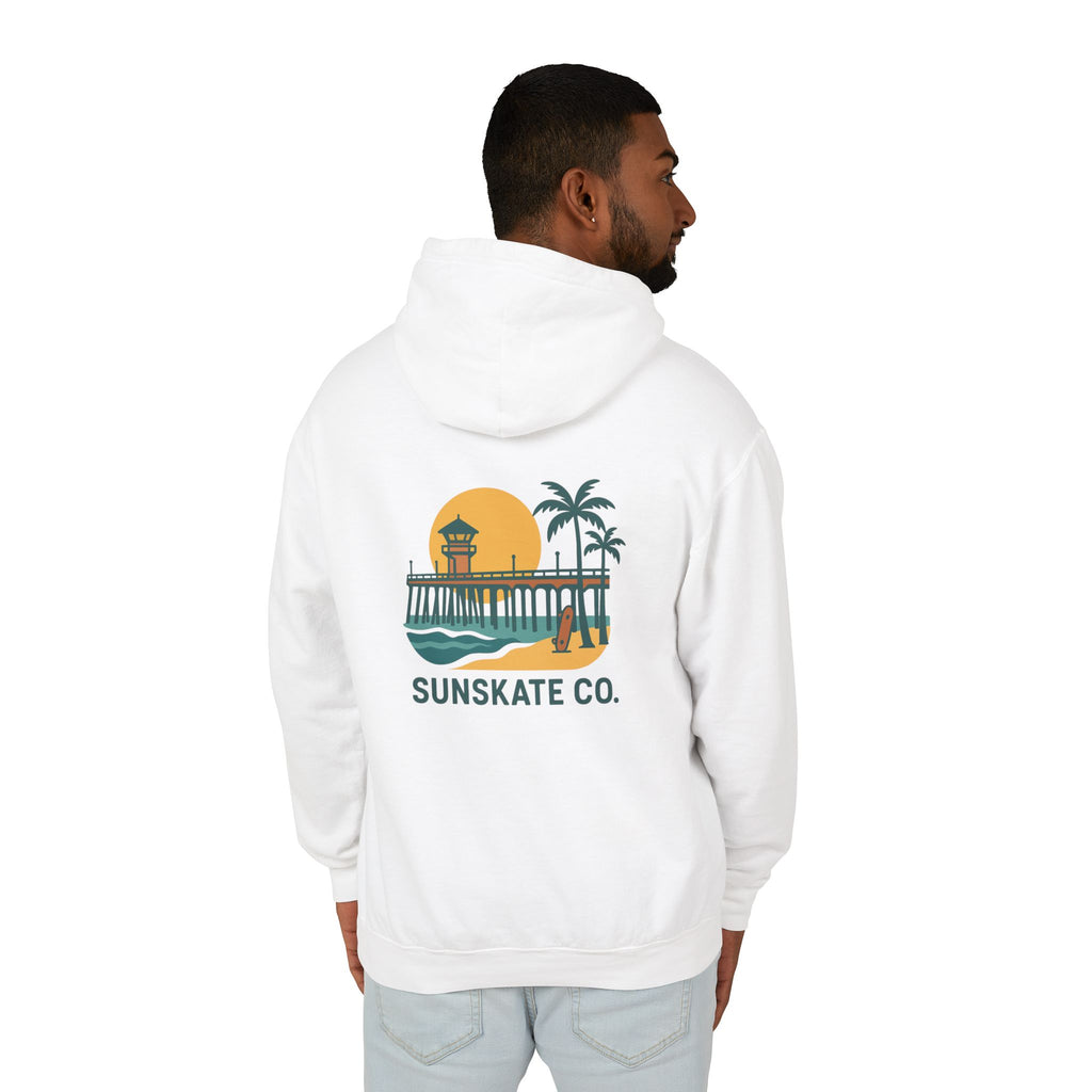 Unisex Lightweight Beach Vibes Hoodie, Perfect for Summer Days, Casual Wear, Beach Lovers Apparel, Vacation Tops, Gift for Him/Her