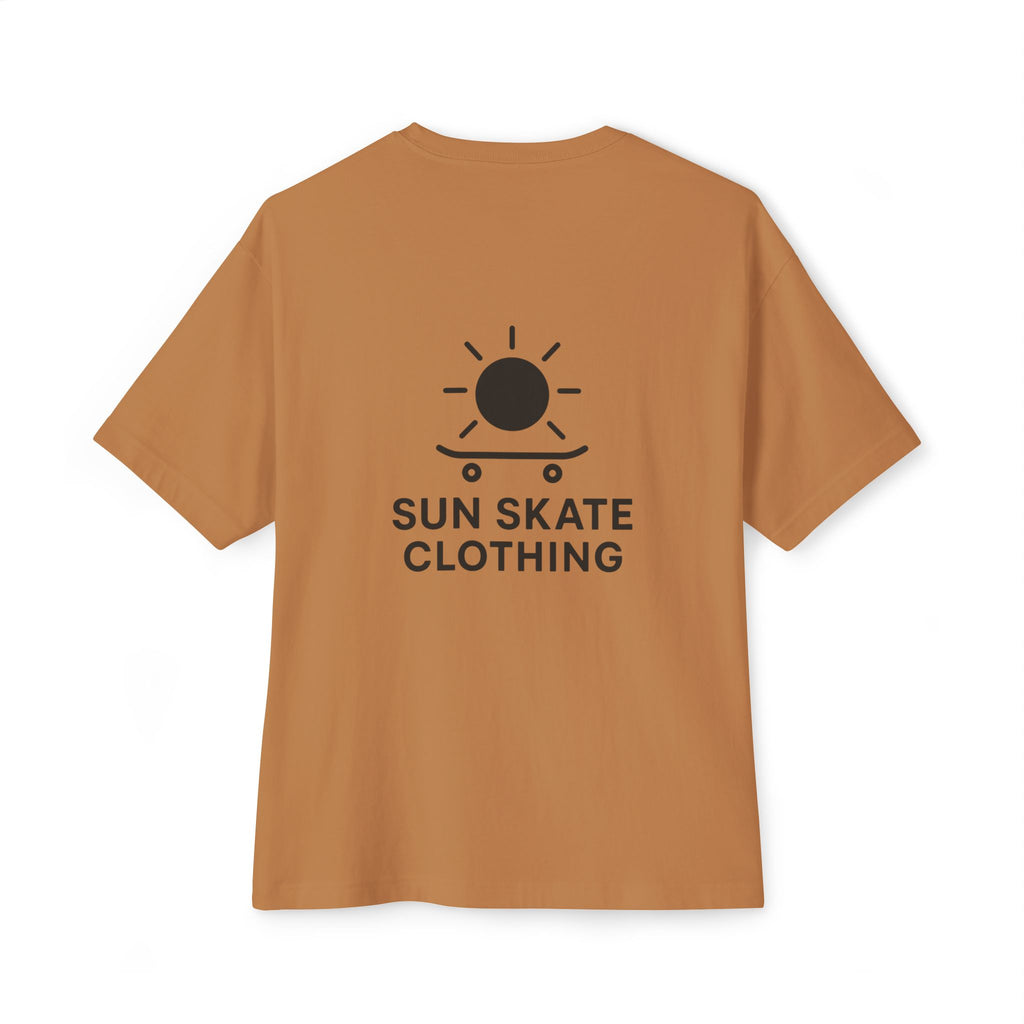 Unisex Oversized Boxy Tee - Casual Summer Skate Style, Streetwear, Comfortable Everyday Wear, Graphic Tee