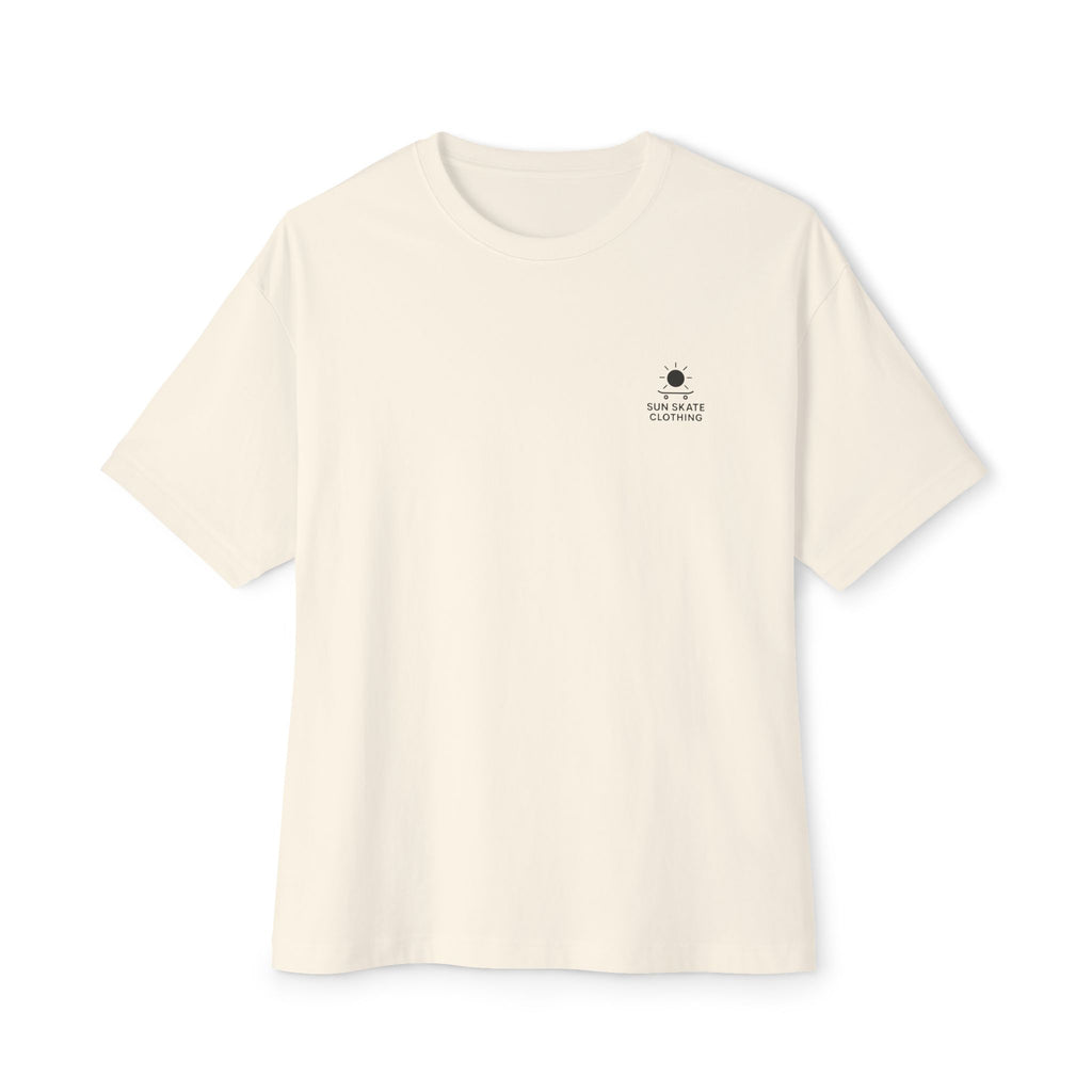 Unisex Oversized Boxy Tee - Casual Summer Skate Style, Streetwear, Comfortable Everyday Wear, Graphic Tee