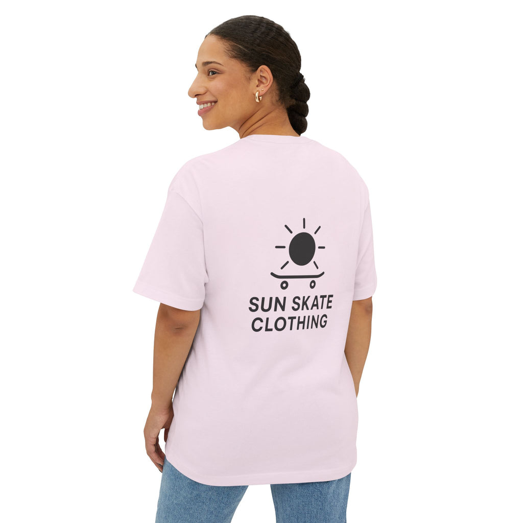 Unisex Oversized Boxy Tee - Casual Summer Skate Style, Streetwear, Comfortable Everyday Wear, Graphic Tee