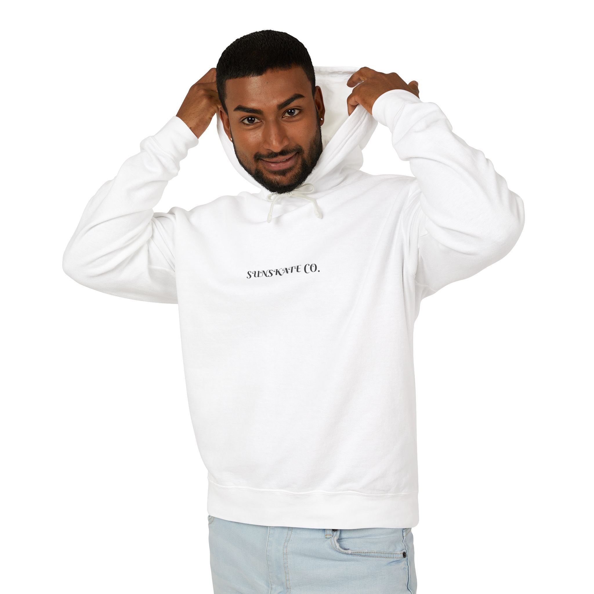 Sunset Beach Hoodie, Unisex Lightweight Sweatshirt for Summer Vibes, Perfect for Beach Days, Nature Lovers, Gift for Her/Him