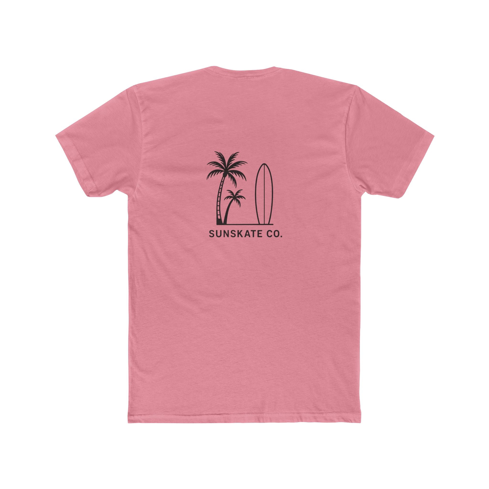 Surf-Inspired Unisex Cotton Crew Tee, Casual Beachwear, Summer Vibes, Gift for Surfers, Relaxed Style, Vacation Essentials