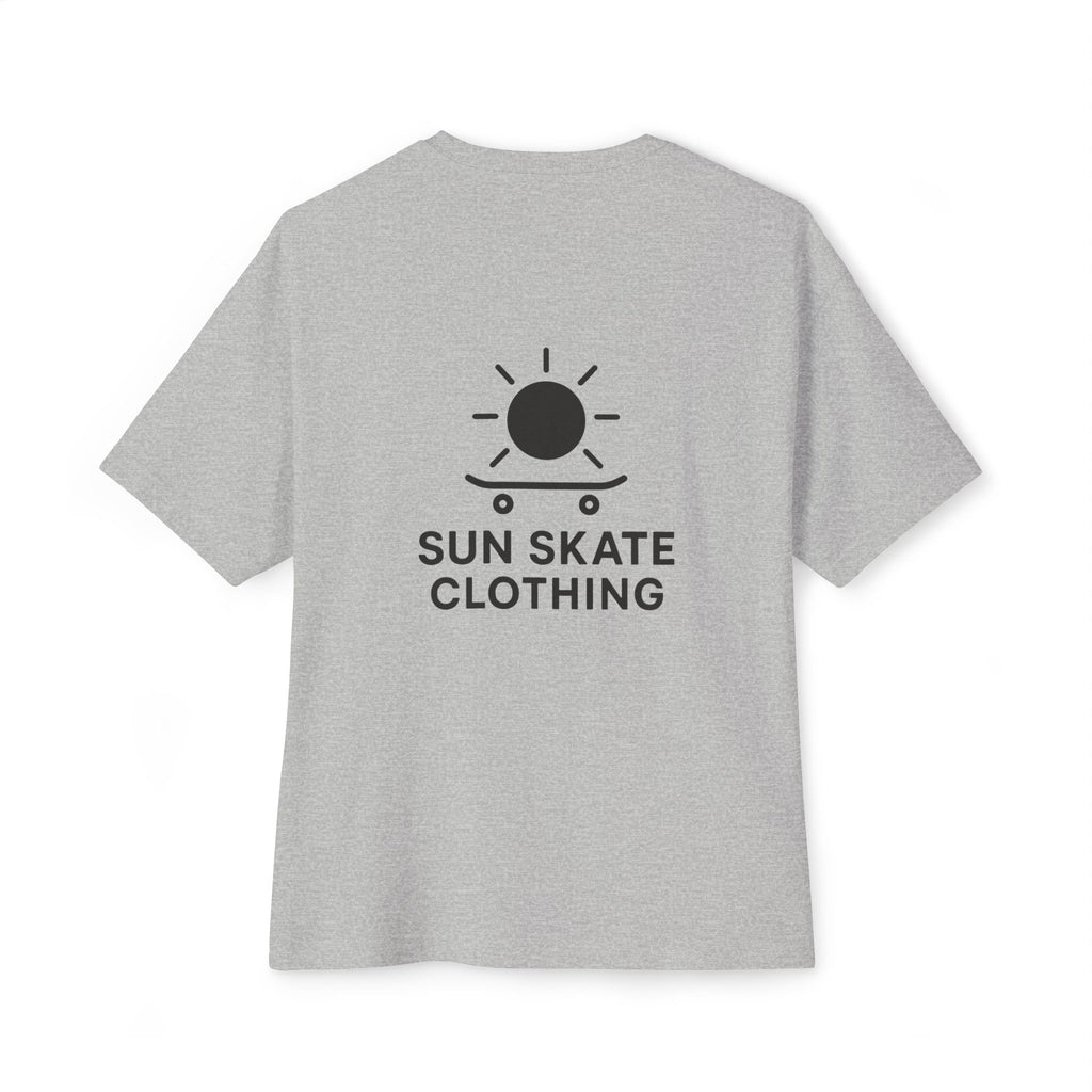 Unisex Oversized Boxy Tee - Casual Summer Skate Style, Streetwear, Comfortable Everyday Wear, Graphic Tee