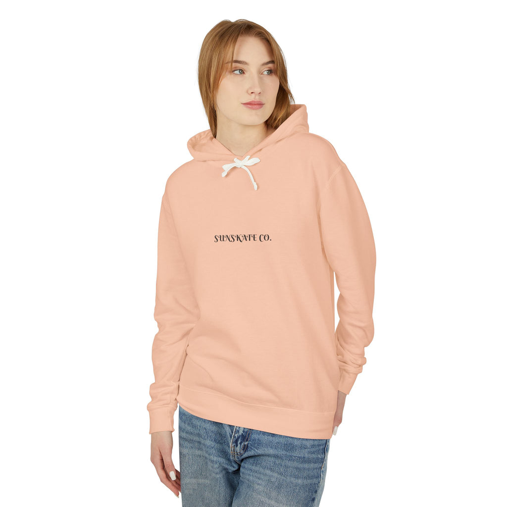 Sunset Beach Hoodie, Unisex Lightweight Sweatshirt for Summer Vibes, Perfect for Beach Days, Nature Lovers, Gift for Her/Him